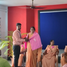 Welcoming the new Director Sr.Parimala